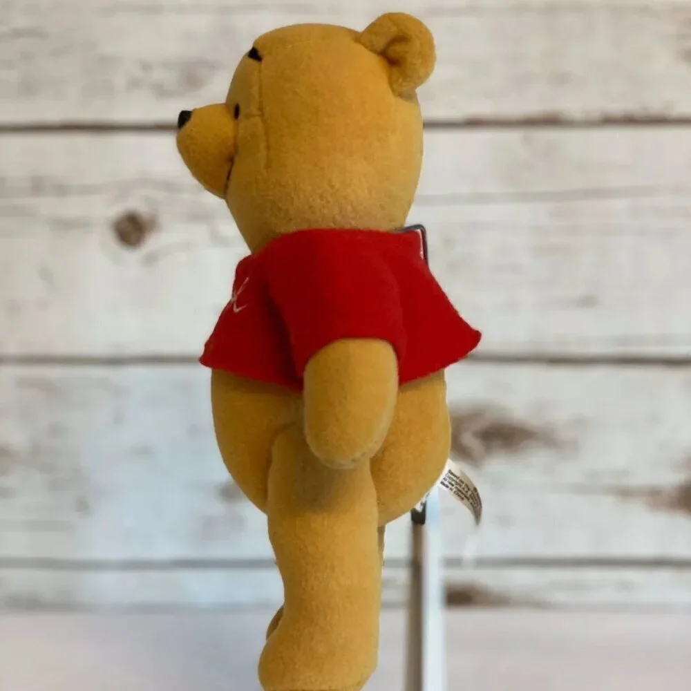 DISNEY WINNIE THE POOH Plush Stuffed Animal Moveable Arms & Legs - Picture 6 of 6